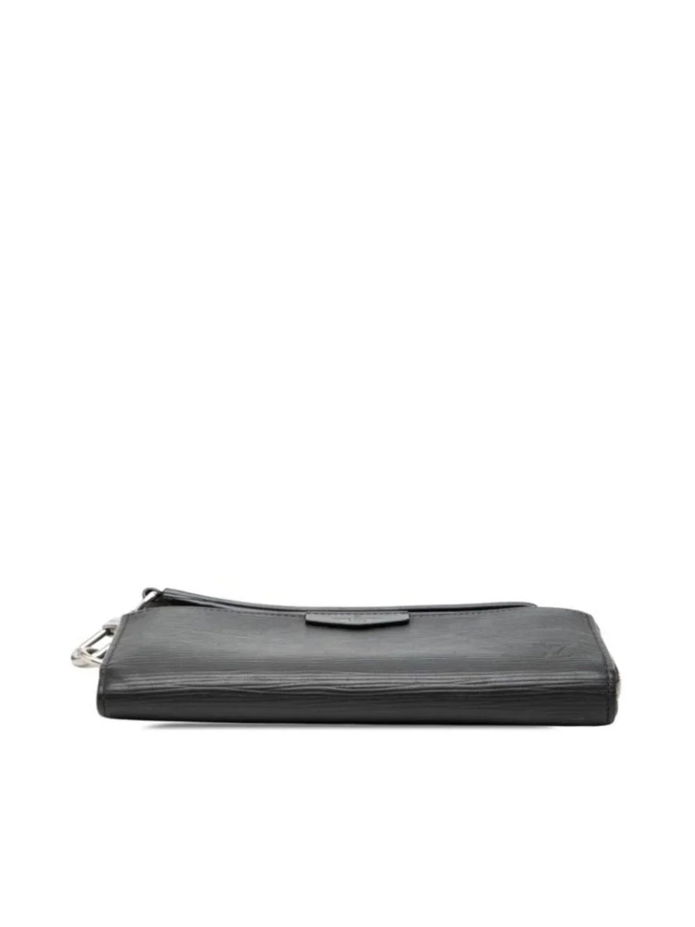Louis Vuitton Epi Zippy Dragonne L-shaped Zipper Wallet Noir Black Leather